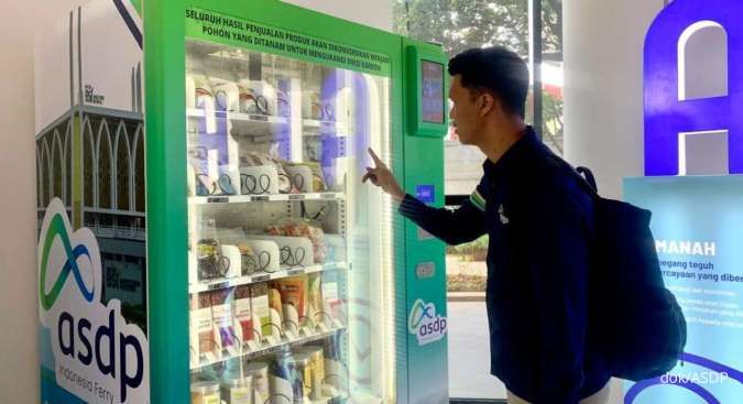 Dukung Pengusaha Mikro, ASDP Hadirkan Layanan Vending Machine UMKM F&B