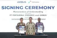 Airbus dan Pertamina Jalin Kembangkan Bahan Bakar Penerbangan Berkelanjutan (SAF)