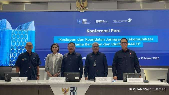 Telkom (TLKM) Proyeksi Lonjakan Trafik Capai 28% di Ramadan dan Lebaran 2025