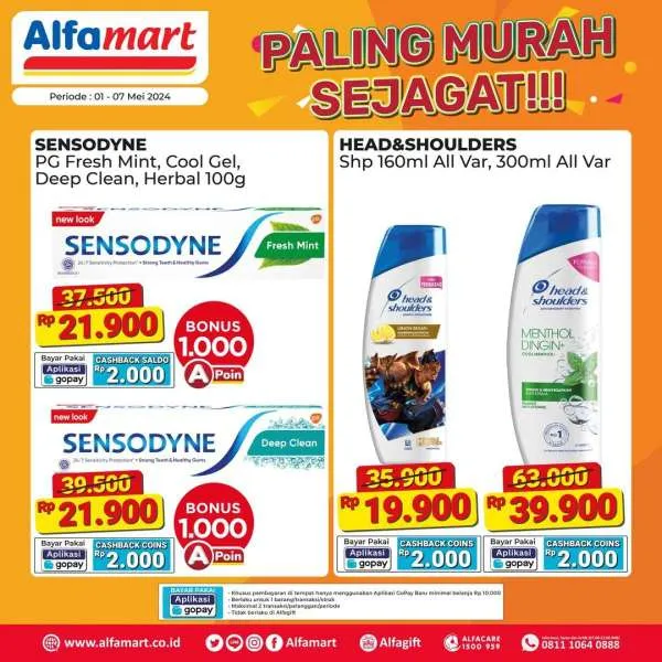 Promo Alfamart Paling Murah Sejagat Periode 1-7 Mei 2024