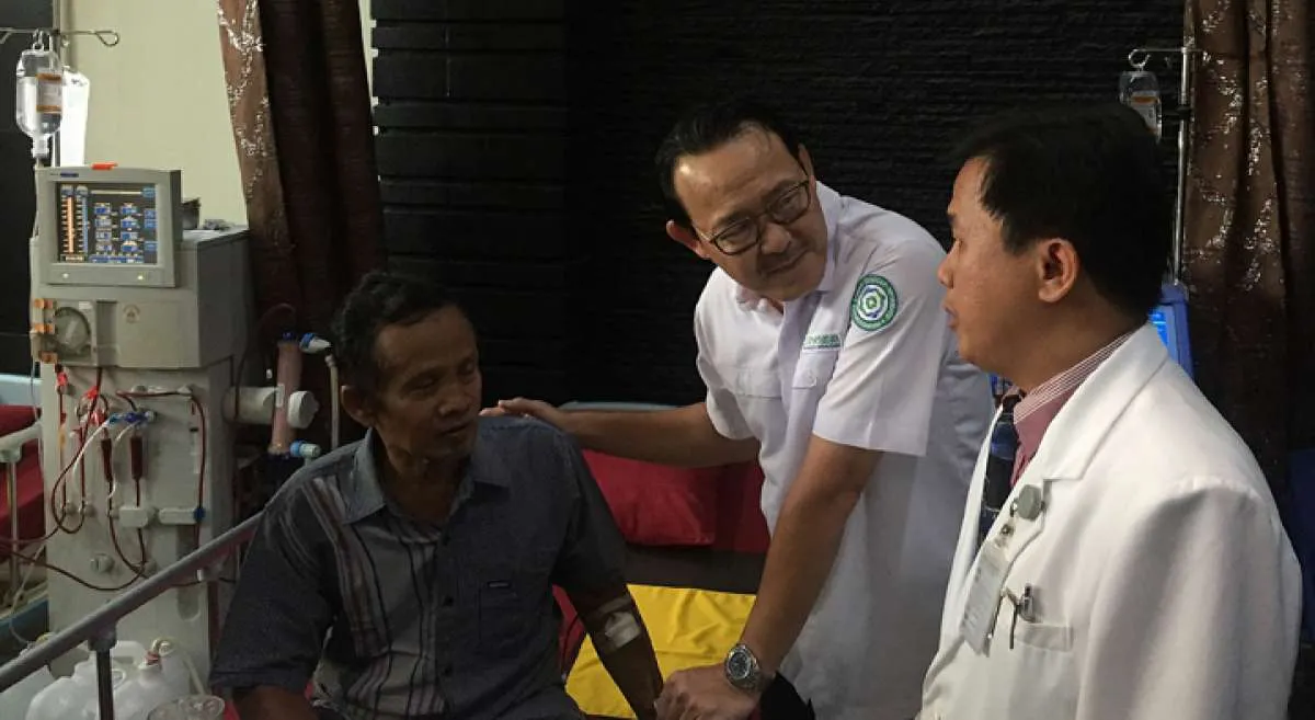 Lakukan cuci darah, pasien JKN-KIS cukup lakukan finger print