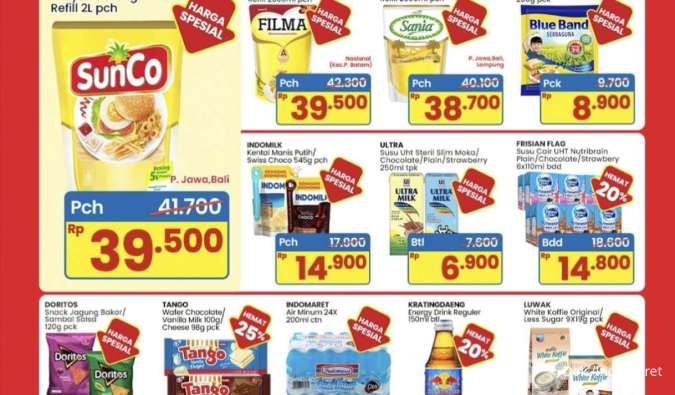 Promo JSM Indomaret 14-16 November 2025, Sunco-Sania 2 Liter Harga Spesial