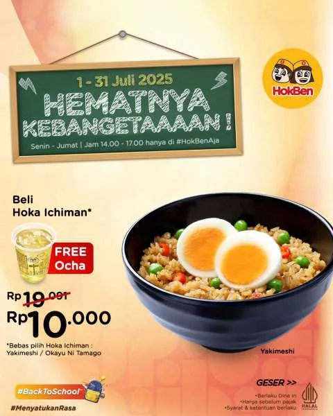 Promo HokBen Hematnya Kebangetan Hoka Ichiman