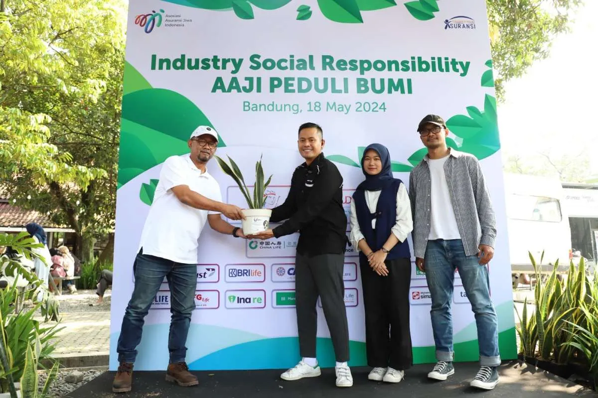 Kepedulian dan Tanggung Jawab BRI Life Terhadap Lingkungan Melalui AAJI Peduli Bumi