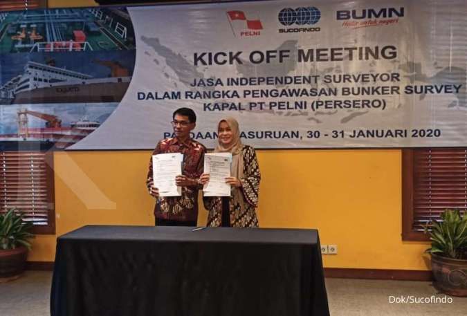 Sucofindo Wujudkan Sinergi BUMN dengan Pelni melalui Kerjasama Pelaksanaan Survei Bunker