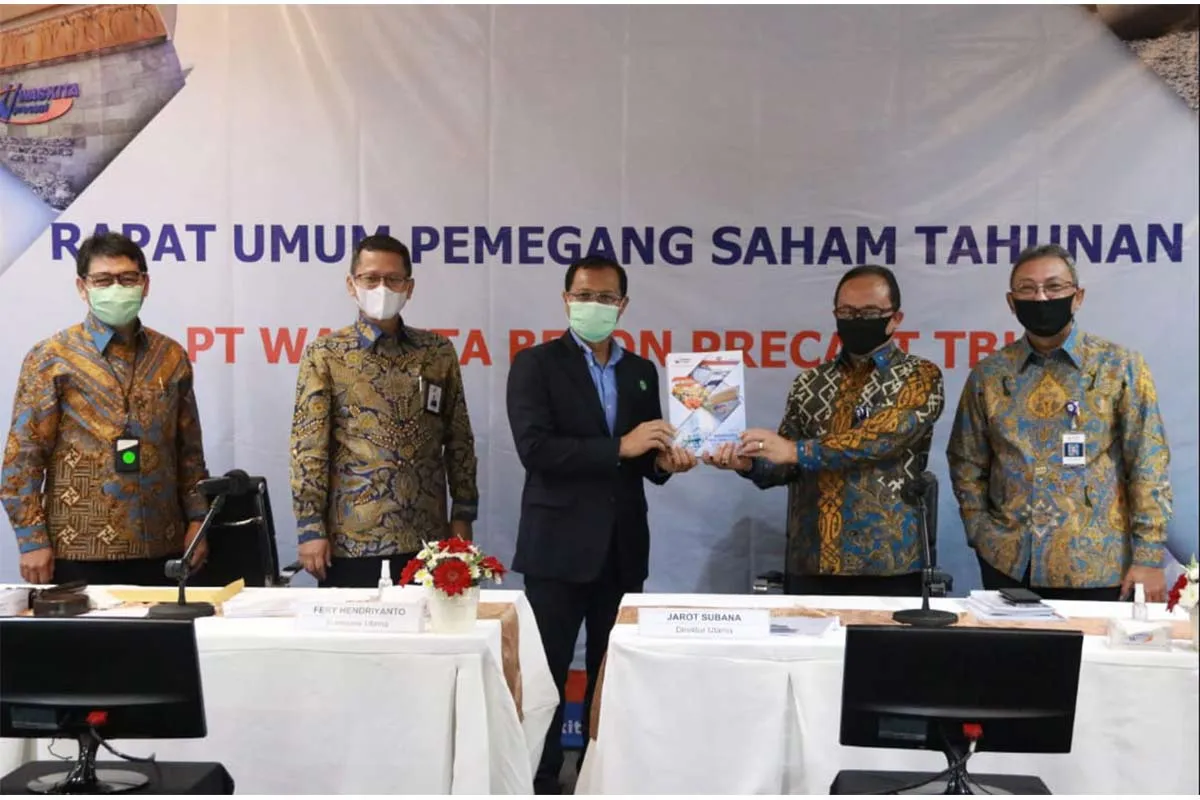 WSBP Tetapkan Dividen Tunai Sebesar 25% dari Laba Bersih Tahun 2019