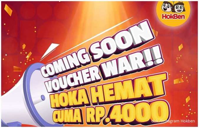 Siap-Siap War! Promo HokBen di HokBenAja Mulai 18 April, Hoka Hemat Cuma Rp 4.000