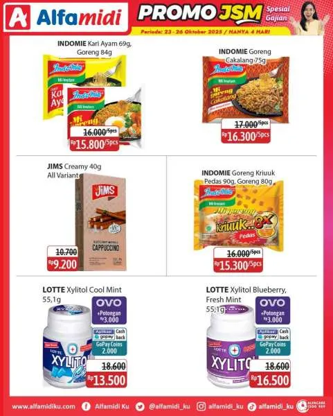 Promo JSM Alfamidi Spesial Gajian Periode 23-26 Oktober 2025
