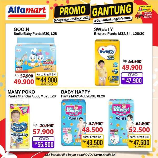 Katalog Promo Alfamart Gantung Terbaru 26 September-2 Oktober 2023