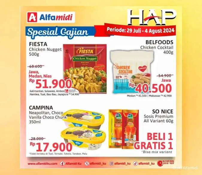 Promo Alfamidi Hemat Satu Pekan Spesial Gajian Periode 29 Juli-4 Agustus 2024