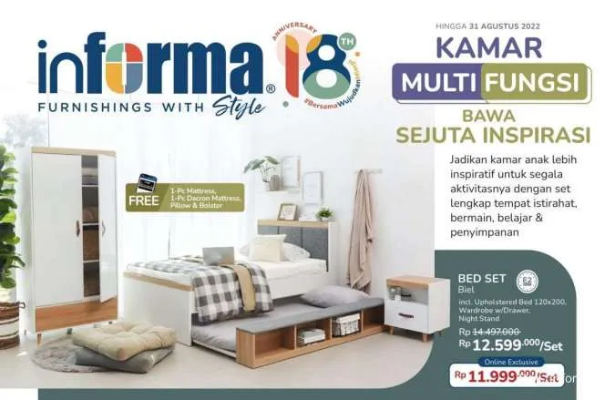 Promo Informa Furnitur Kamar Tidur Minimalis (1)