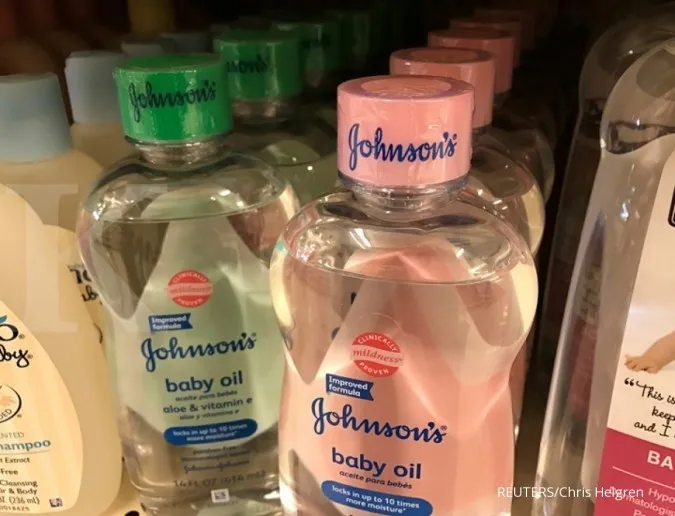 Johnsons baby oil