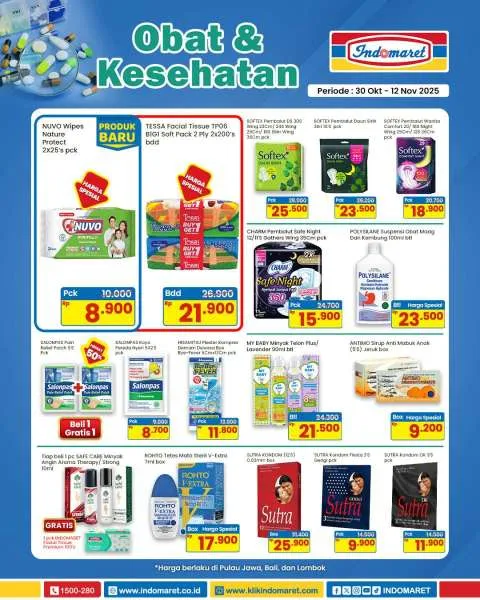Promo Indomaret Super Hemat Periode 30 Oktober-12 November 2025