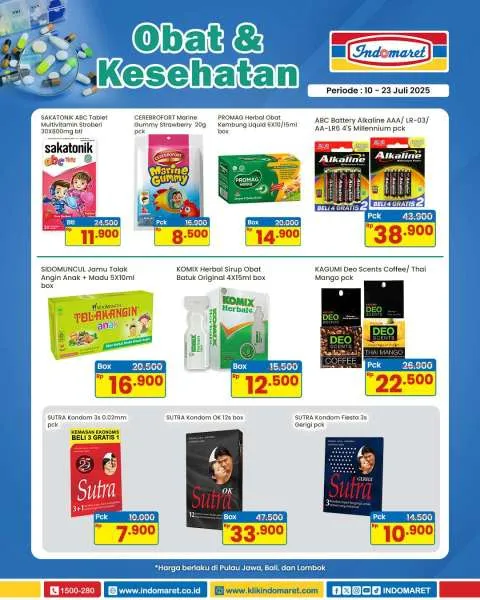Promo Indomaret Super Hemat Periode 10-23 Juli 2025