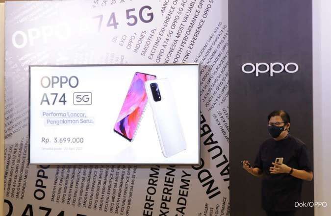 Cek spesifikasi & harga HP OPPO A74 5G terbaru, HP 5G murah terbaik dari OPPO