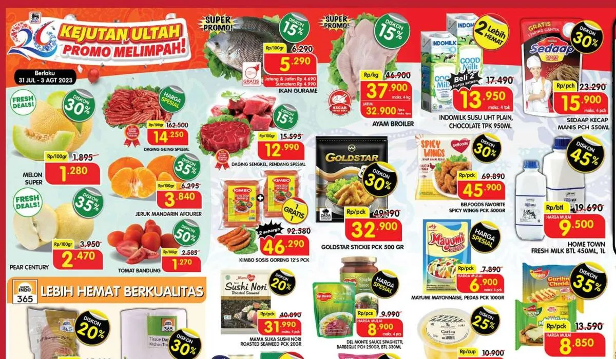 Katalog Promo Superindo Weekday Diskon 50% Periode 31 Juli-3 Agustus 2023