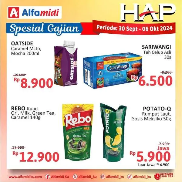 Promo Alfamidi Hemat Satu Pekan Periode 30 September-6 Oktpber 2024