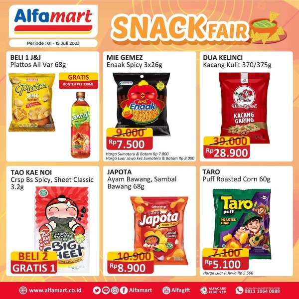 Katalog Harga Promo Alfamart Terbaru 1-15 Juli 2023