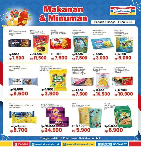 Promo Indomaret Super Hemat Periode 22 Agustus-4 September 2024