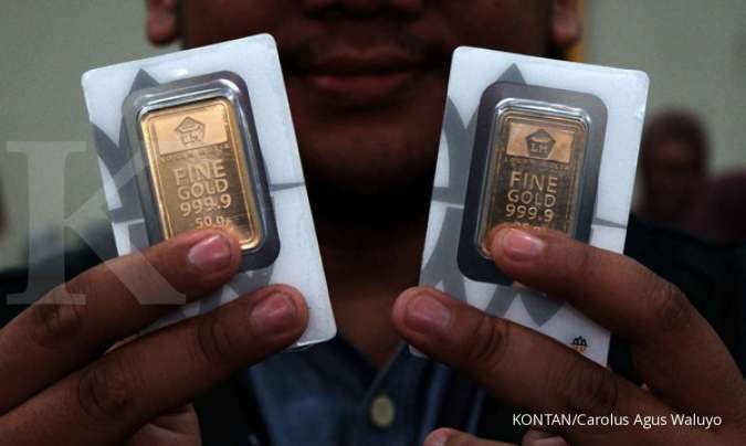 Harga emas 24 karat Antam hari ini melompat Rp 19.000, Rabu 22 Juli 2020