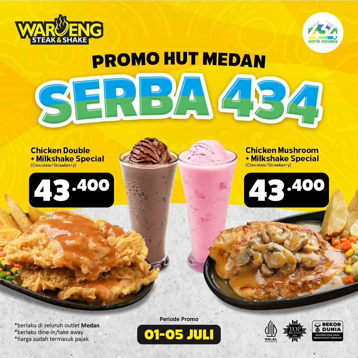 waroeng steak hut medan