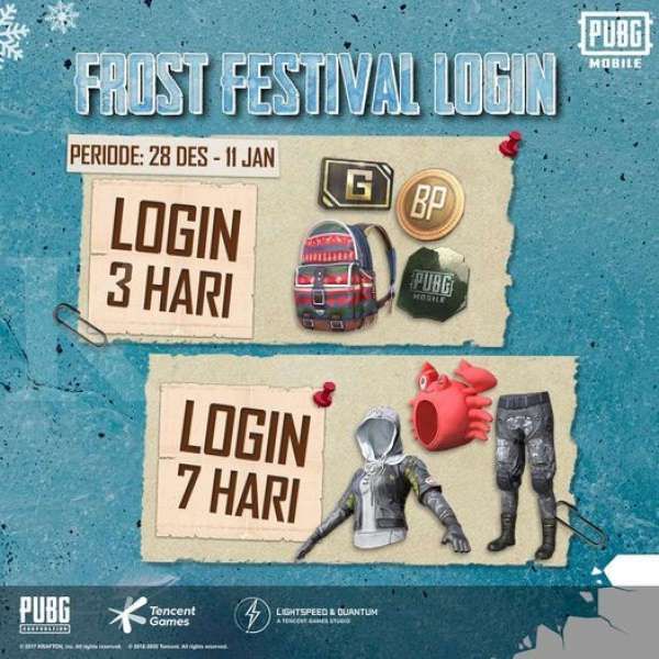 PUBG Mobile Frost Festival