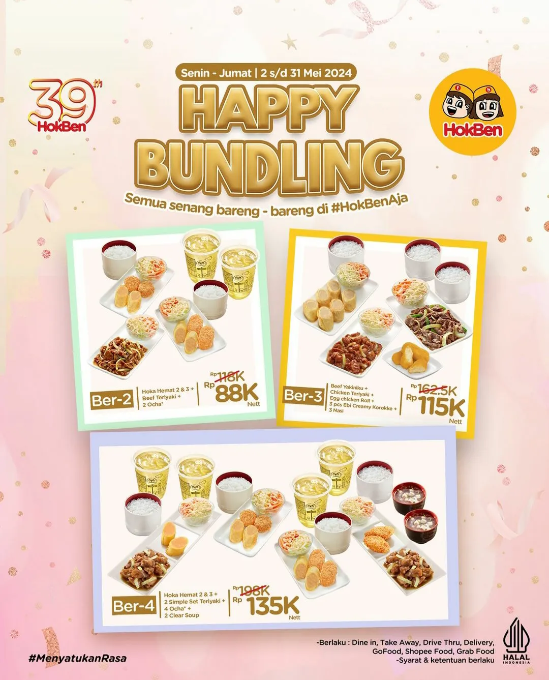 Promo Hokben Mei 2024: Happy Bundling