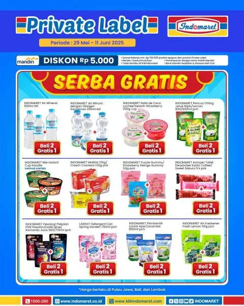 Promo Indomaret Super Hemat Periode 29 Mei-11 Juni 2025