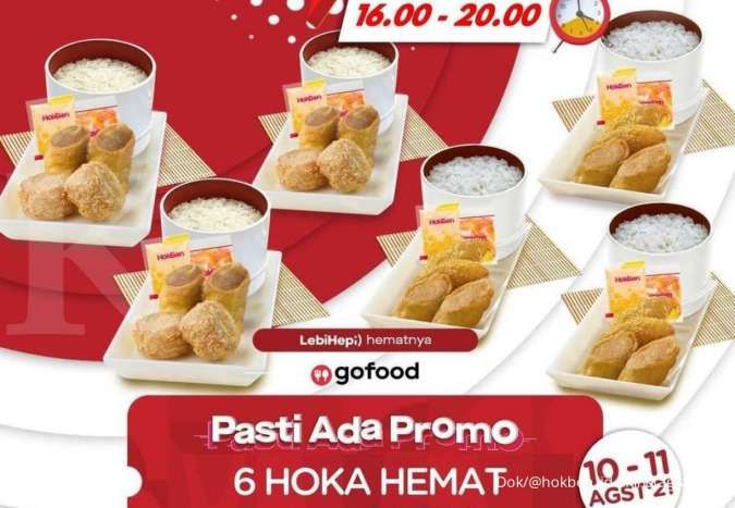 Promo HokBen terbaru 11 Agustus 2021, banyak potongan harga sepanjang bulan Agustus