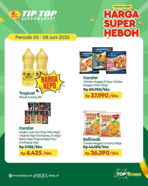 Promo KJSM Tip Top 5-8 Juni 2025