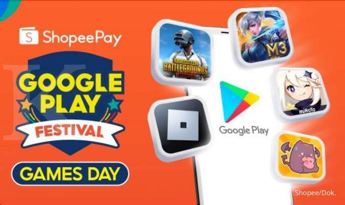 Promo top up PUBG Mobile di Google Play pakai ShopeePay dapat cashback & skin gratis