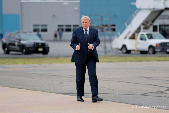 Trump Tegaskan Tak Buru-buru Capai Kesepakatan Iran, Blokade AS Tetap Berlaku