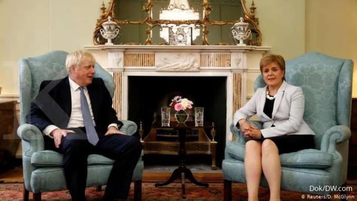 Boris Johnson Disambut Dingin di Skotlandia