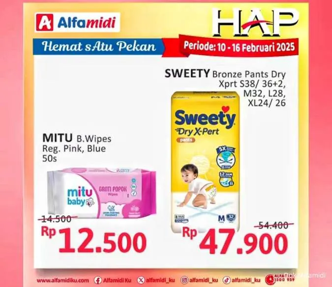 Promo Alfamidi Hemat Satu Pekan Periode 10-16 Februari 2025