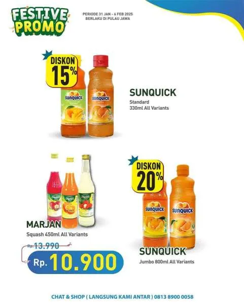 Promo Hypermart Festive Periode 31 Januari-6 Februari 2025