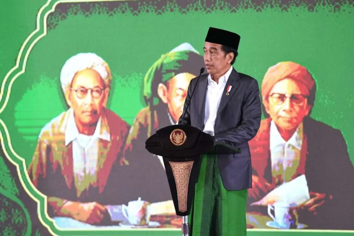 Jokowi: NU Miliki Potensi Kekuatan Pemerataan Ekonomi Umat