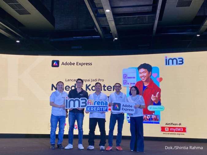 Indosat Gandeng Adobe Express Cetak 15.000 Kreator Konten di Indonesia, Ini Caranya