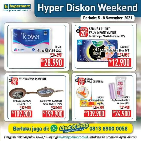 Promo JSM Hypermart 5-8 November 2021