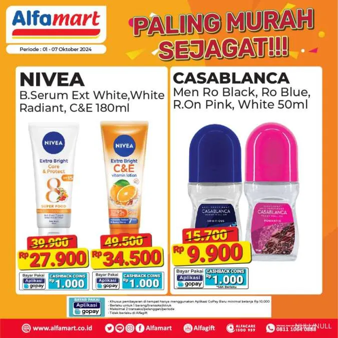 Promo Alfamart Paling Murah Sejagat Periode 1-7 Oktober 2024