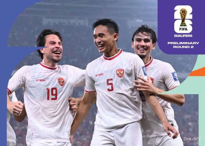 Cek Ranking FIFA Calon Lawan Timnas Indonesia di Round 3 Kualifikasi Piala Dunia 2026