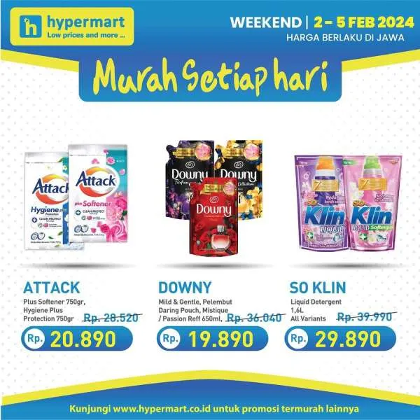 Promo JSM Hypermart Hyper Diskon Weekend Periode 2-5 Februari 2024