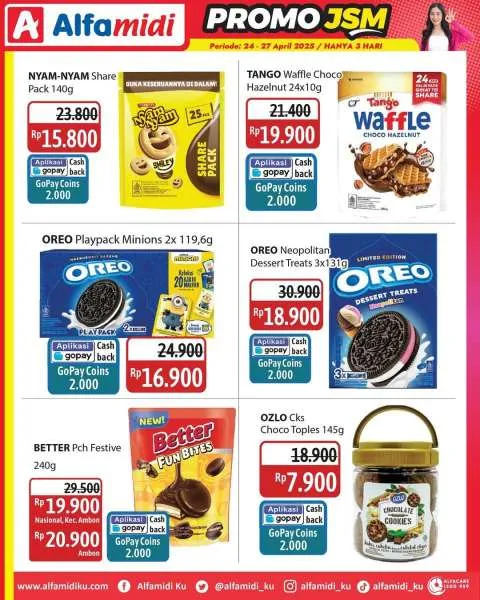 Promo JSM Alfamidi Hanya 4 Hari Periode 24-27 April 2025