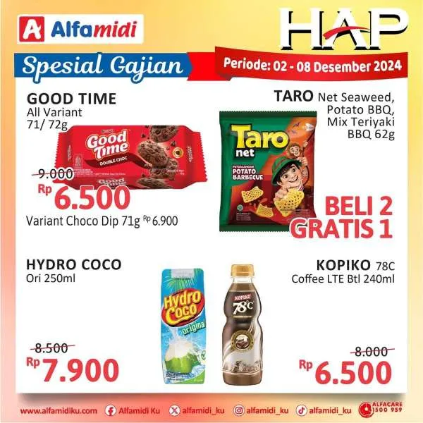 Promo Alfamidi Hemat Satu Pekan Periode 2-8 Desember 2024