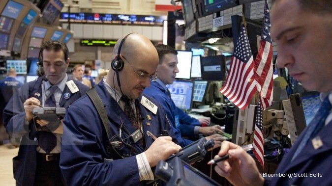 Banteng Wall Street seruduk indeks naik 0,8%
