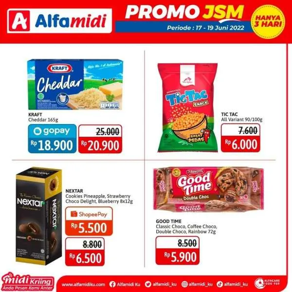 Promo JSM Alfamidi Periode 17-19 Juni 2022