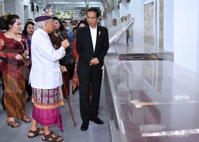 Presiden kaget lihat dirinya di lukisan Nyoman