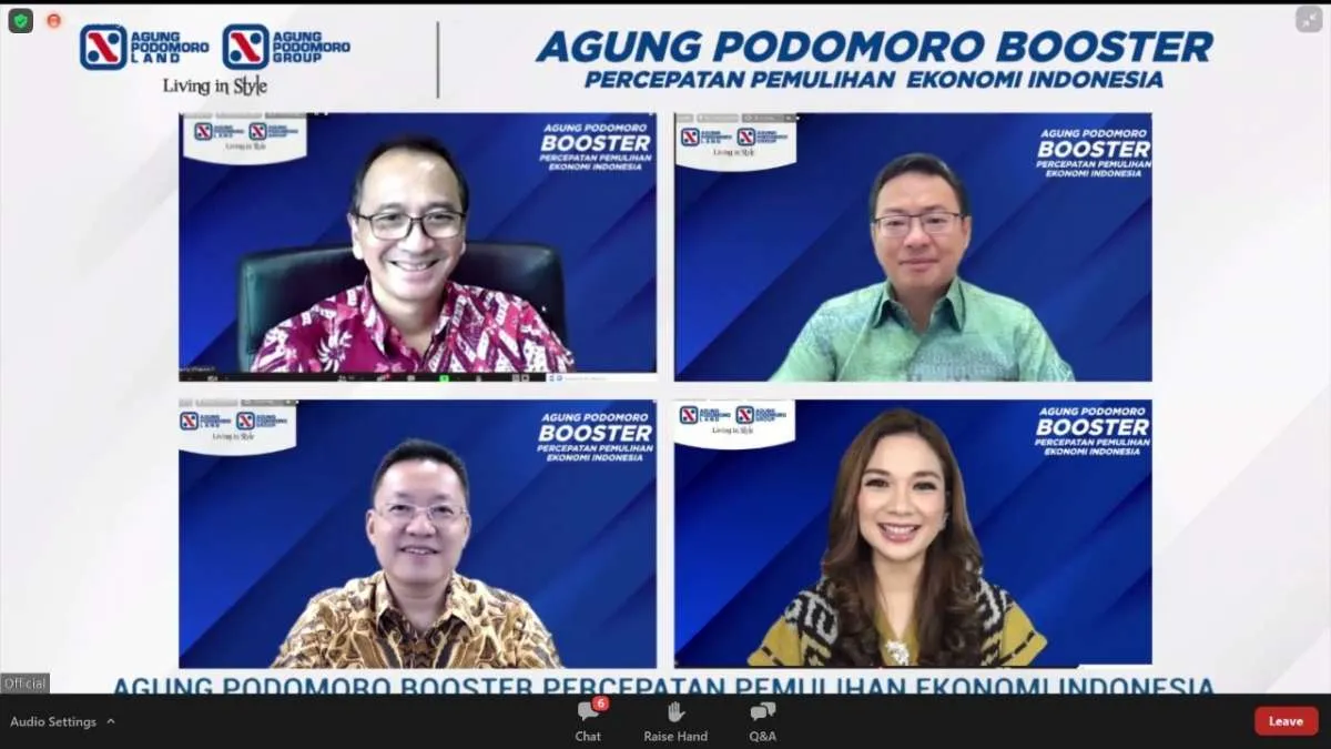 Agung Podomoro Booster Percepatan Pemulihan Ekonomi Indonesia