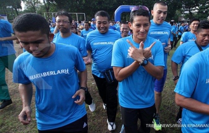 Sandiaga pastikan ikut Jakarta Marathon 2016  