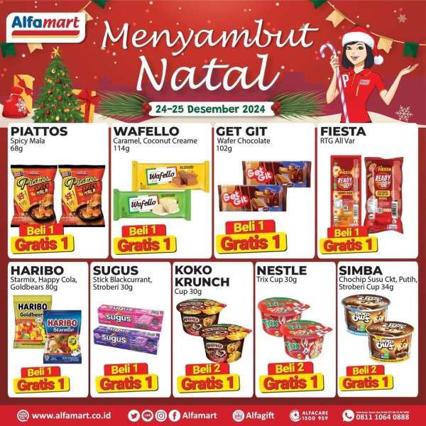 Promo Alfamart Sambut Natal 24-25 Desember 2024