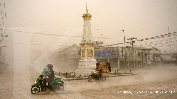 Jelang kunjungan SBY, tempat pengungsi Kelud dicat